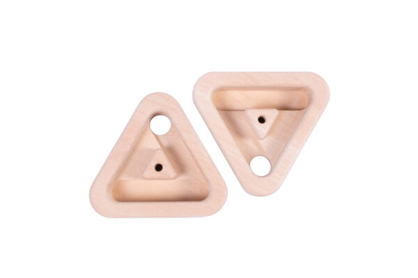 Hangboard triangular de calidad | madera de haya | modelo Vignemale