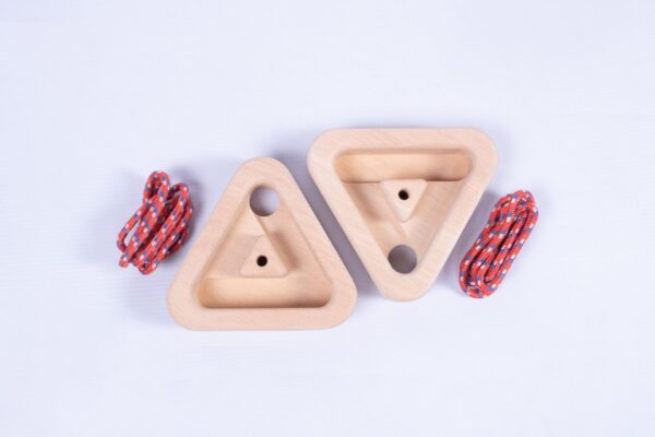 Hangboard triangular de calidad | madera de haya | modelo Vignemale